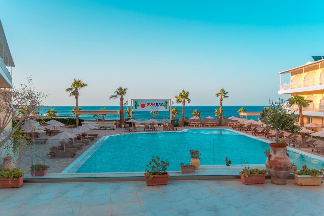 Sunbay Hotel Khersónisos Eksteriør bilde